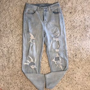 Super Cute Ripped Mom Jeans